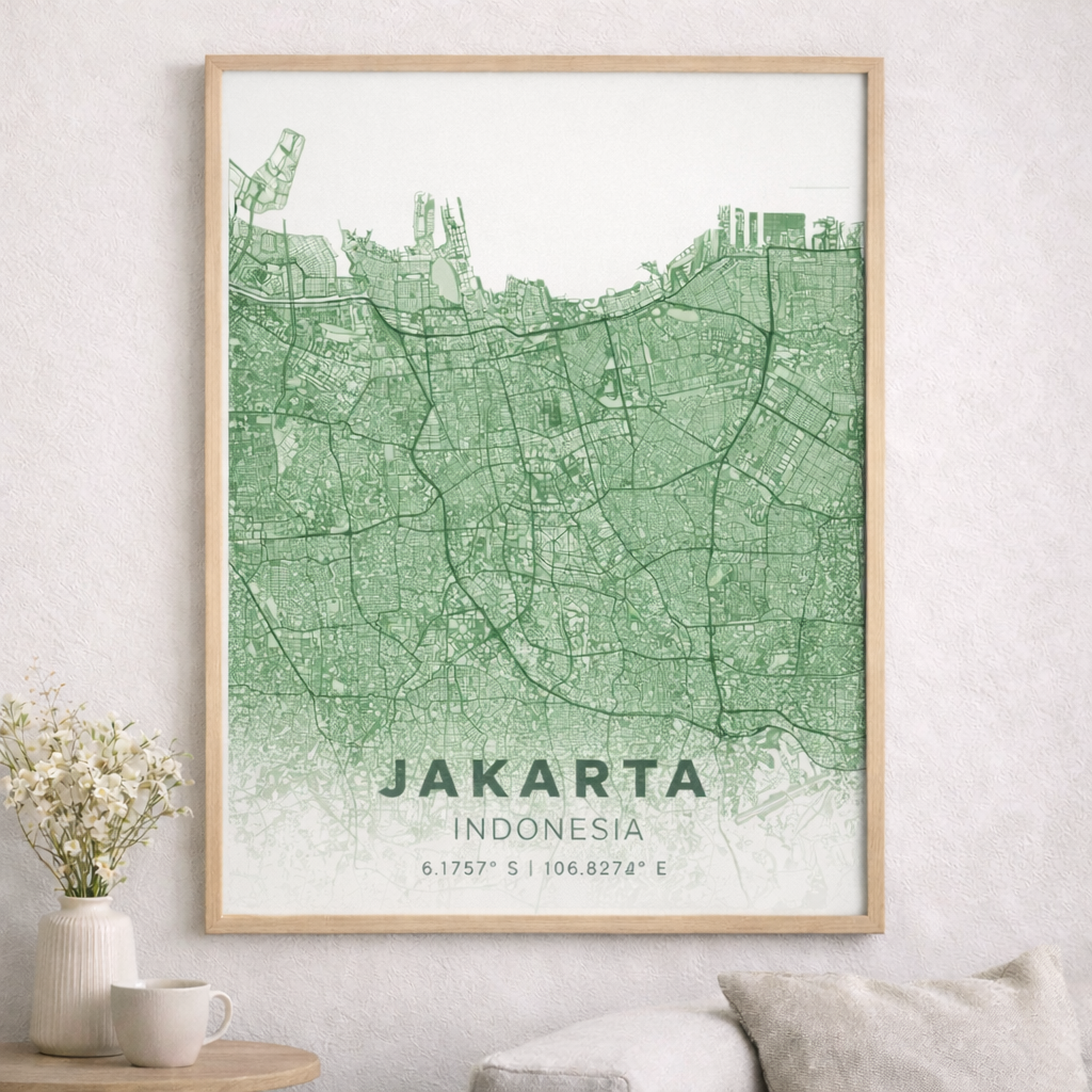 City map poster preview 3